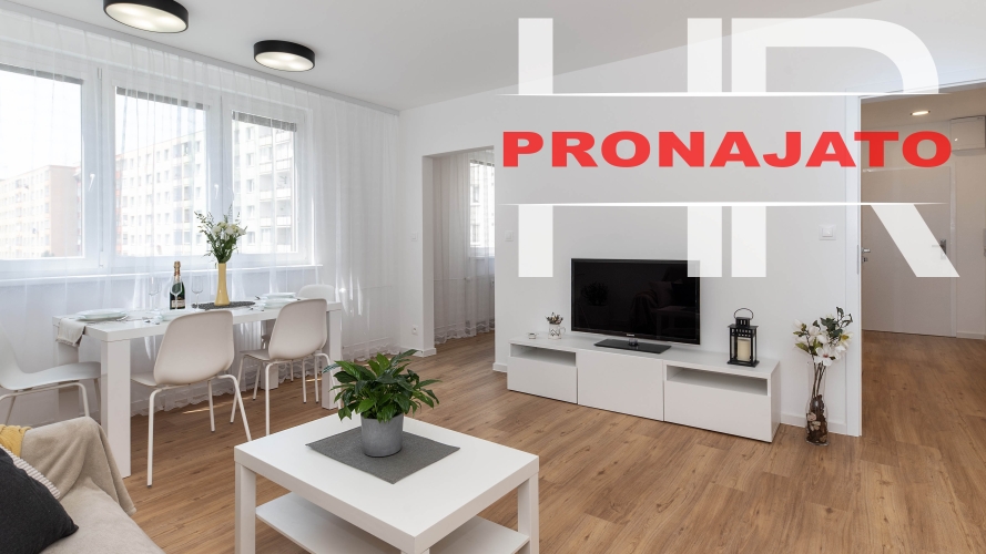 PRONÁJEM NADSTANDARDNÍHO BYTU 3+1, OLOMOUC, ULICE WERICHOVA